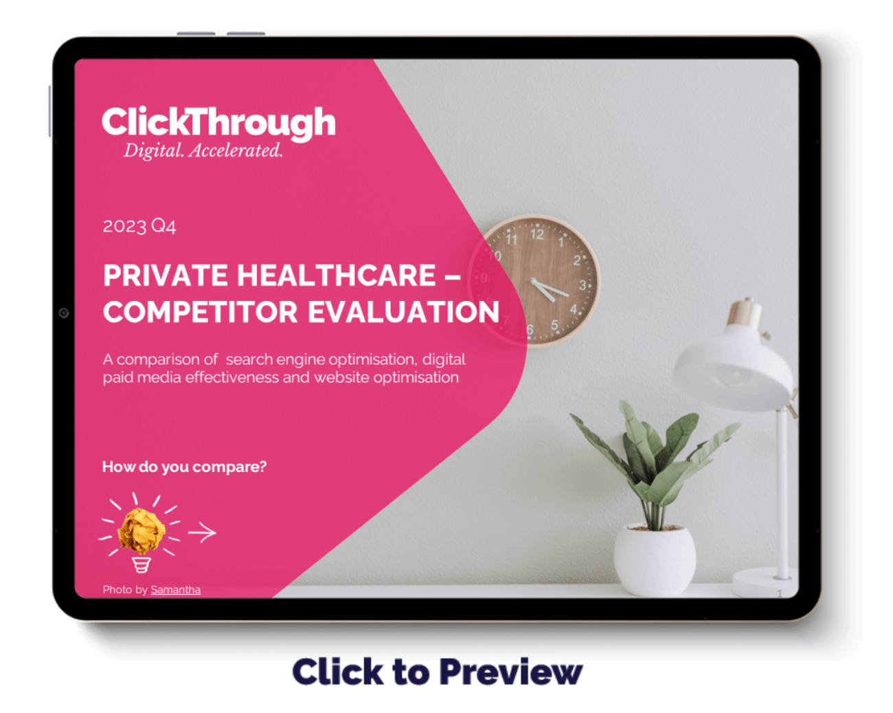 UK Private Healthcare Companies Digital Marketing Benchmark Report, Q4 2023